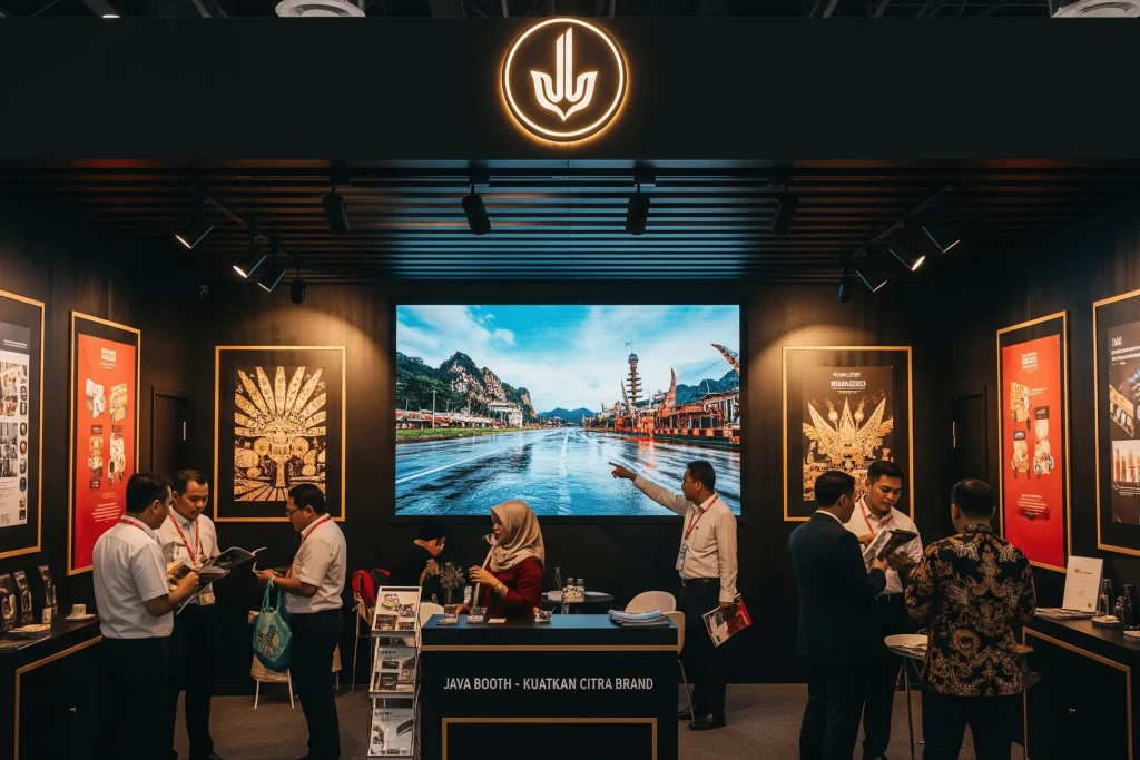 Perbedaan Booth Modular dan Booth Custom