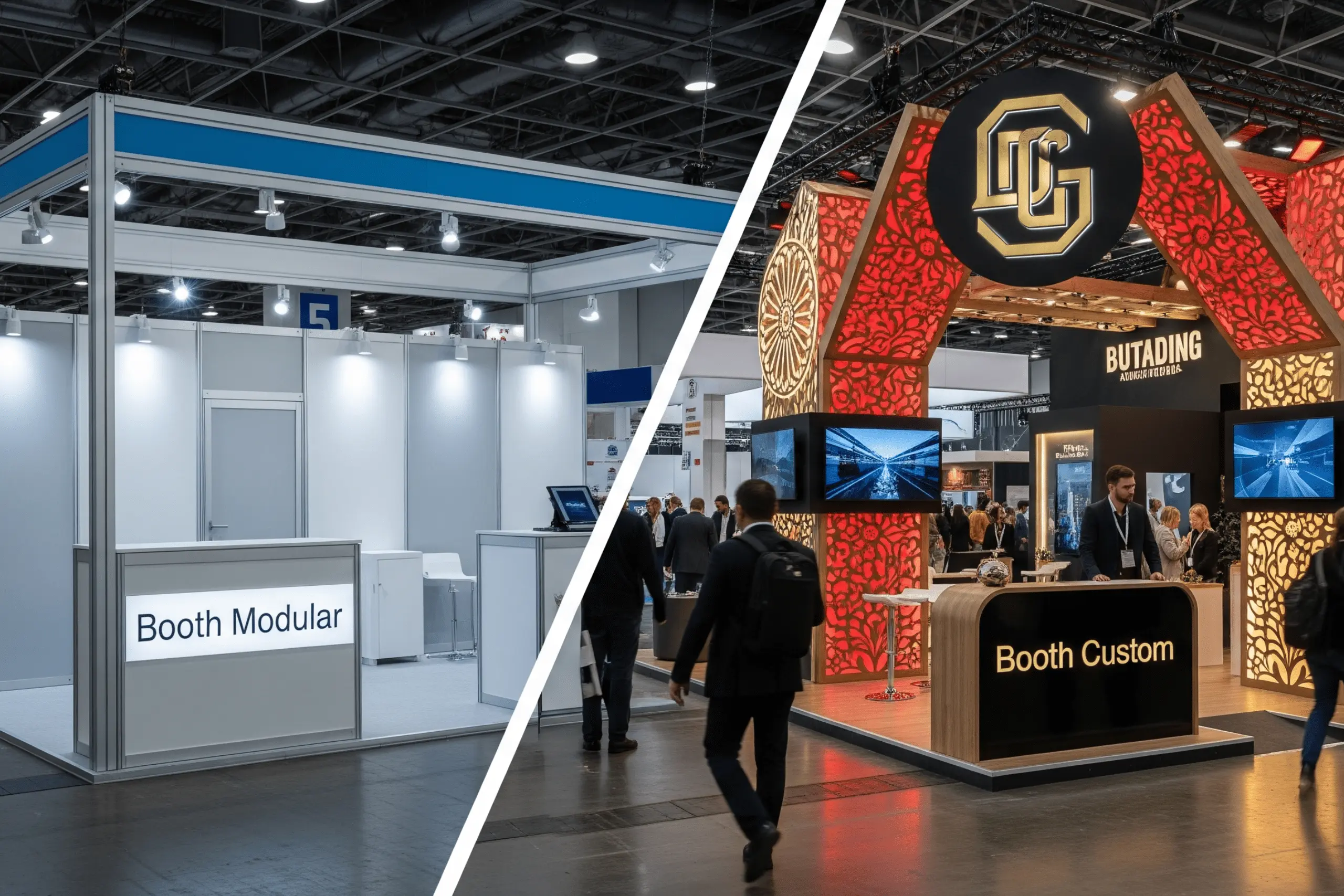 Apa Perbedaan Booth Modular dan Booth Custom? - Java Booth